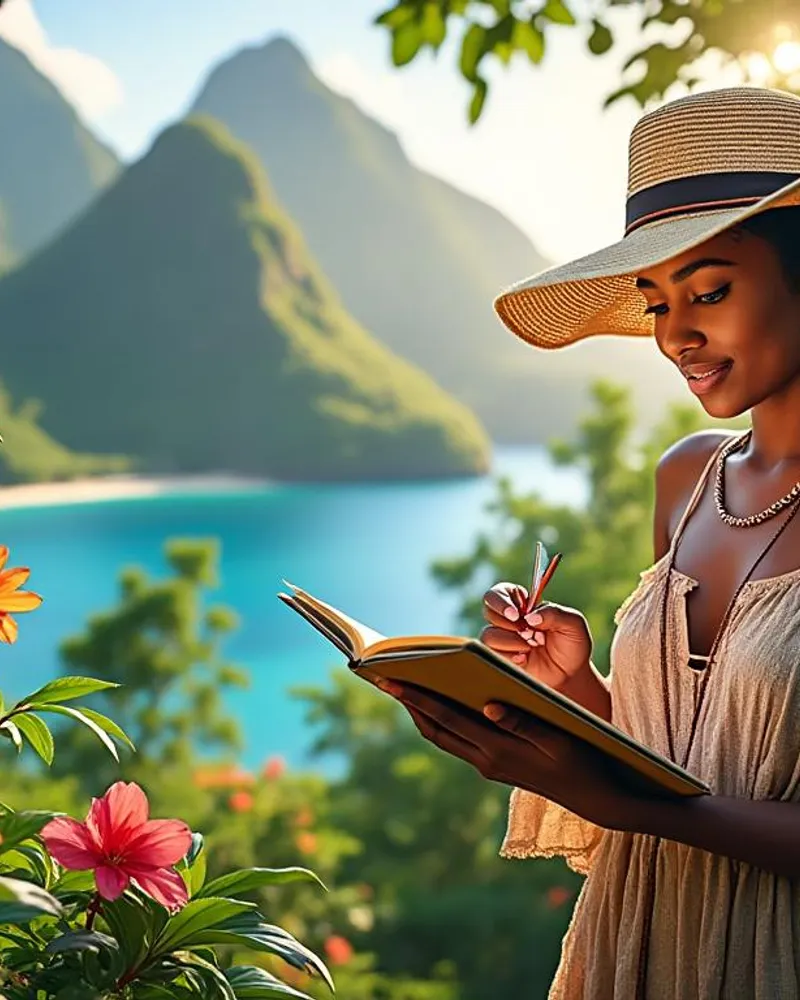 Kassy Renard, la talentueuse artiste martiniquaise, nous plonge dans la biodiversité de la Martinique avec son nouvel album jeunesse